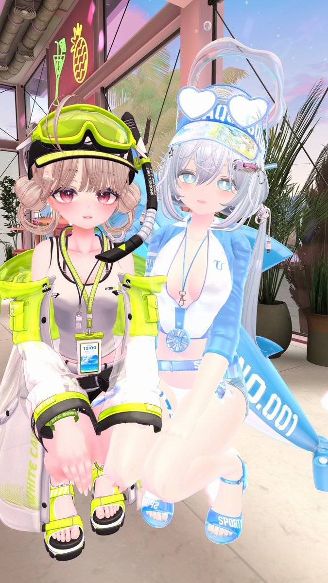 Bisuko_VRC's tweet image. ✨🌊ꜱʜᴀʀᴋ 🦈✨️