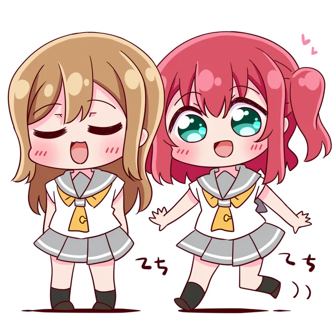 この てちてち はルビィちゃんずらね