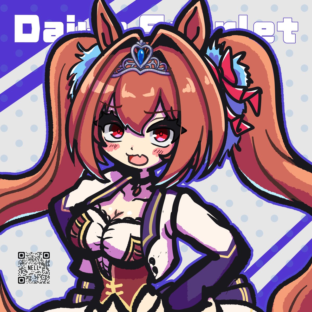 samaaaa0105's tweet image. My OSHI~
#DaiwaScarlet #umamusume #ウマ娘 #rkgk #sketch