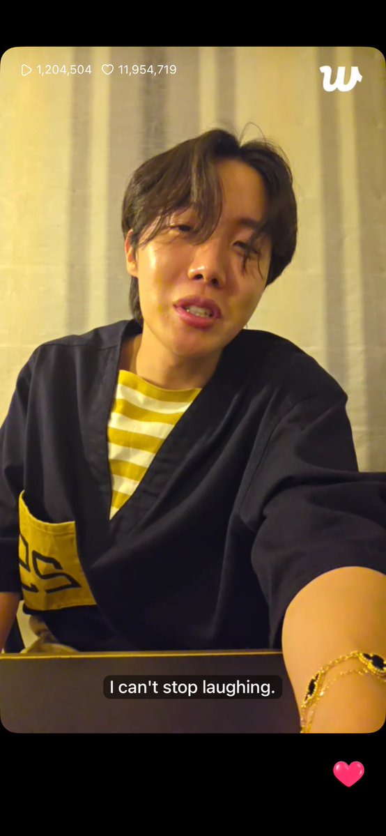 seokjinbit's tweet image. Hoseok saying he laughs a lot whenever hes with his BTS members iM CRYING THEY JUST MAKE HIM SUPER HAPPY