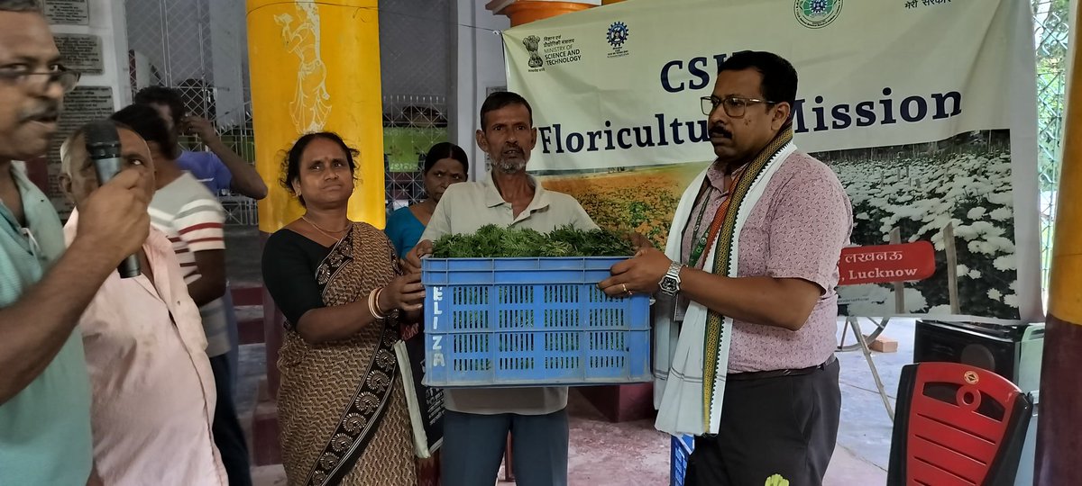 CSIR Floriculture Mission tweet media