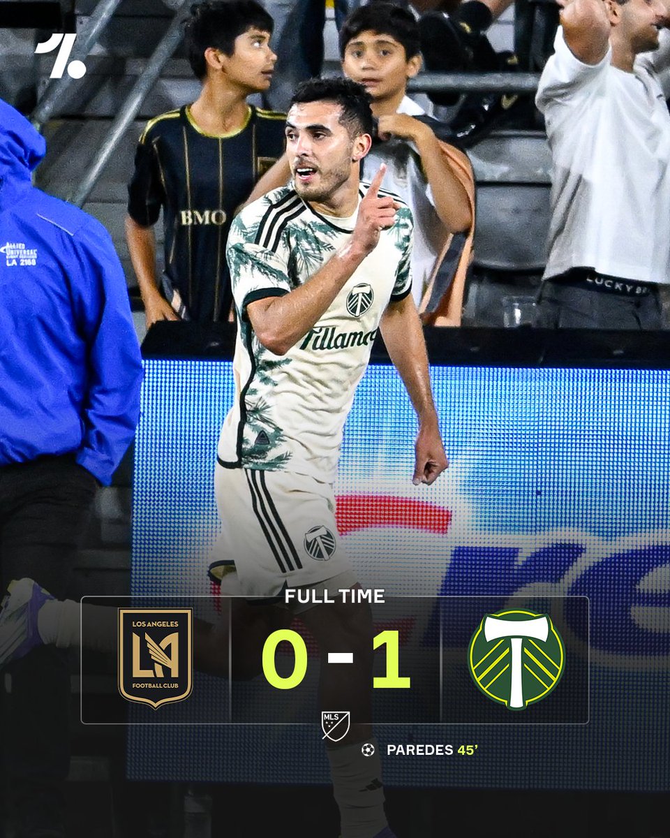 OneFootball's tweet image. Portland Timbers leave L.A. with all three points and a massive victory! 💪
📸: Imagn Images