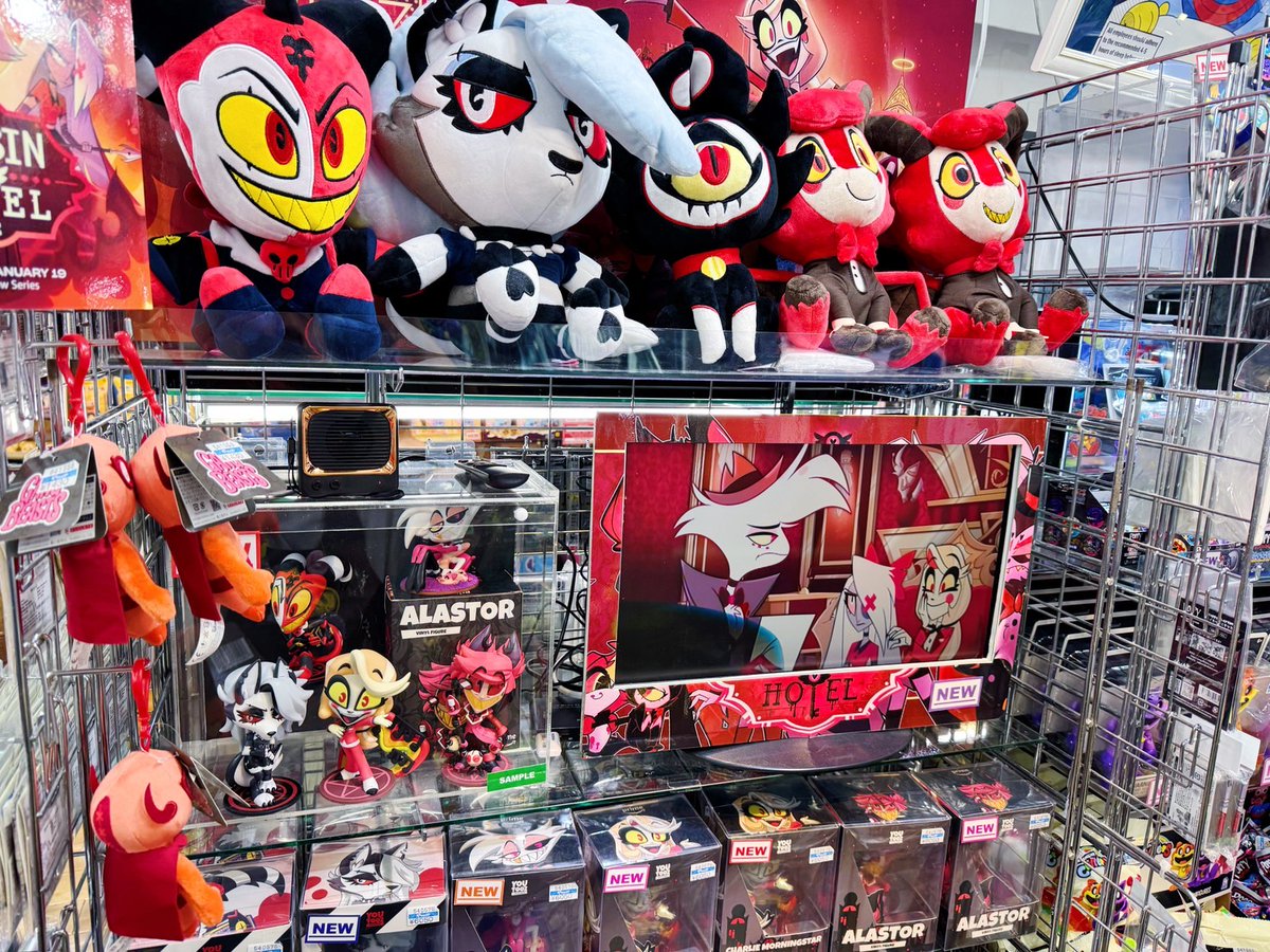 5階売場に新入荷🎵 #Youtooz 「HELLUVA BOSS ぬいぐるみ ブリッツ