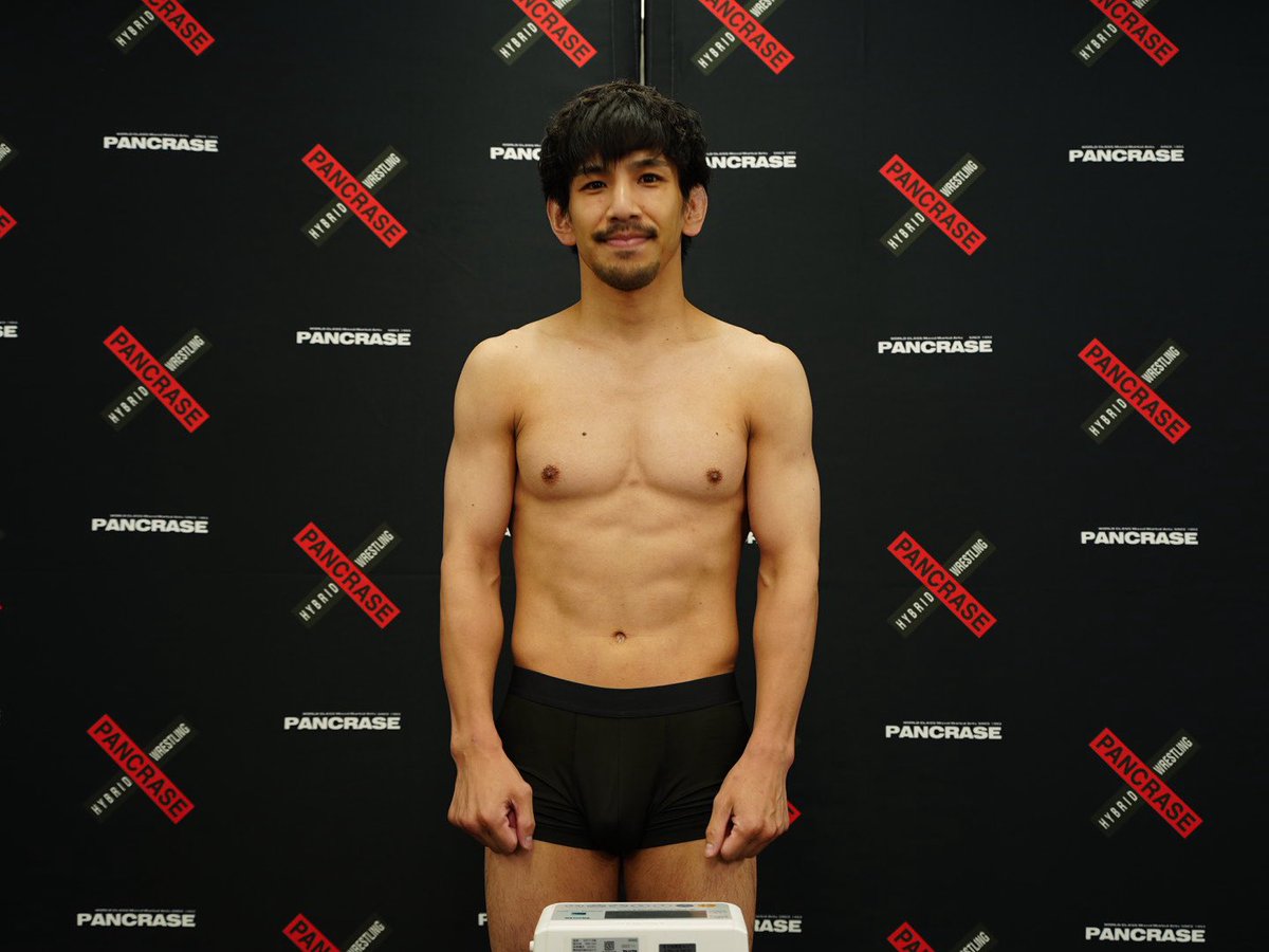 _PANCRASE_'s tweet image. ❌PANCRASE355❌
📣計量結果⚖️
第2試合 フライ級5分3R
🟥稲垣祐司 57.1kg
🟦工藤星那 56.5kg
#pancrase355
🗓️7月27日(日)
🏟️立川ステージガーデン
▶️U-NEXTでLIVE中継