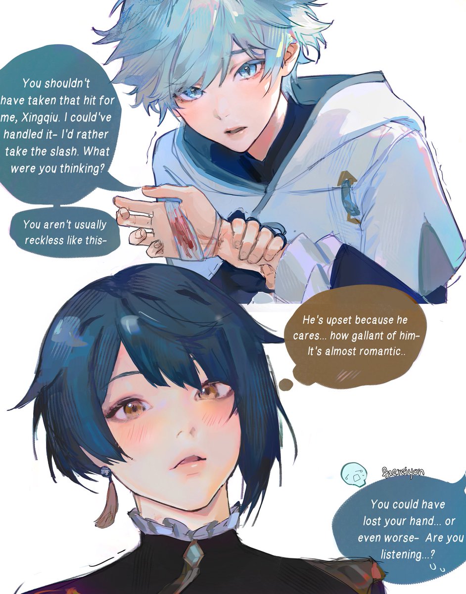 i hurd there was a xingyun drought so heres dumb whipped xingqiu
#xingyun