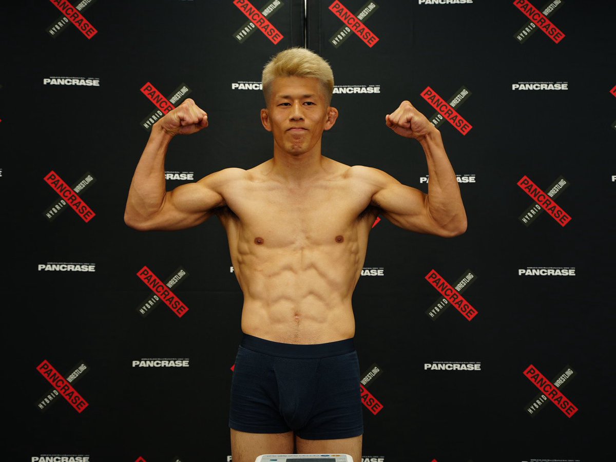 _PANCRASE_'s tweet image. ❌PANCRASE355❌
📣計量結果⚖️
第7試合 バンタム級5分3R
🟥荒田大輝 61.4kg
🟦安藤武尊 61.55kg
#pancrase355
🗓️7月27日(日)
🏟️立川ステージガーデン
▶️U-NEXTでLIVE中継