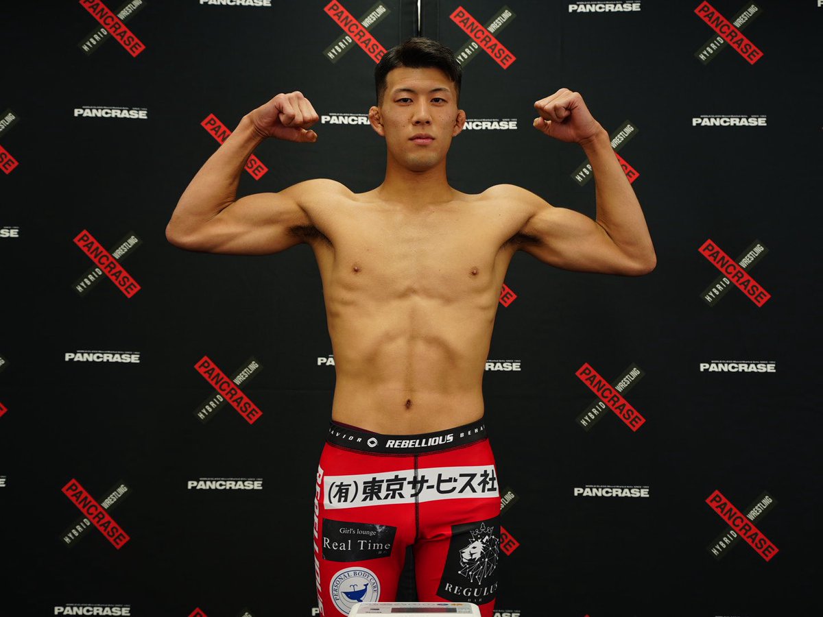_PANCRASE_'s tweet image. ❌PANCRASE355❌
📣計量結果⚖️
第7試合 バンタム級5分3R
🟥荒田大輝 61.4kg
🟦安藤武尊 61.55kg
#pancrase355
🗓️7月27日(日)
🏟️立川ステージガーデン
▶️U-NEXTでLIVE中継