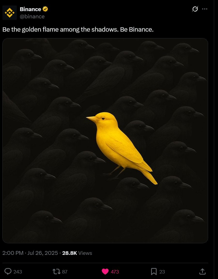 yourfriendSOMMI's tweet image. โค๏ธ๐๐๐
Loon Birds.
Loon Birds.
Loon Birds.
Binance. PulseChain. Richard Heart. Conspiracy.
Nothing Ever Happens.