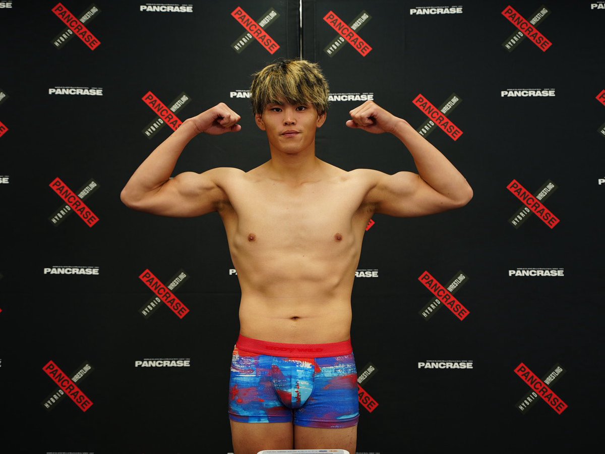 _PANCRASE_'s tweet image. ❌PANCRASE355❌
📣計量結果⚖️
第5試合 バンタム級5分3R
🟥前田浩平 61.5kg
🟦神部篤坊 61.55kg
#pancrase355
🗓️7月27日(日)
🏟️立川ステージガーデン
▶️U-NEXTでLIVE中継
