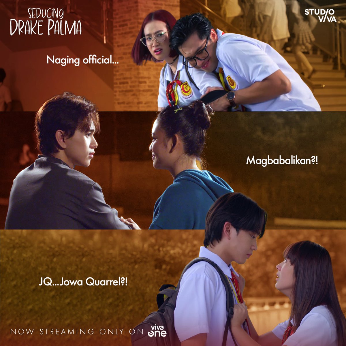 StudioVivaPH's tweet image. SDP Episode 7 Core! Grabe ang mga happenings! Magpapahuli ka ba?

Don&apos;t miss the EPISODE 7 of Seducing Drake Palma, streaming only on Viva One: vivaone.page.link/SeducingDrakeP…

#SDPLoveAndLies
#SeducingDrakePalma
#RabinAngeles
#AngelaMuji
#StudioViva