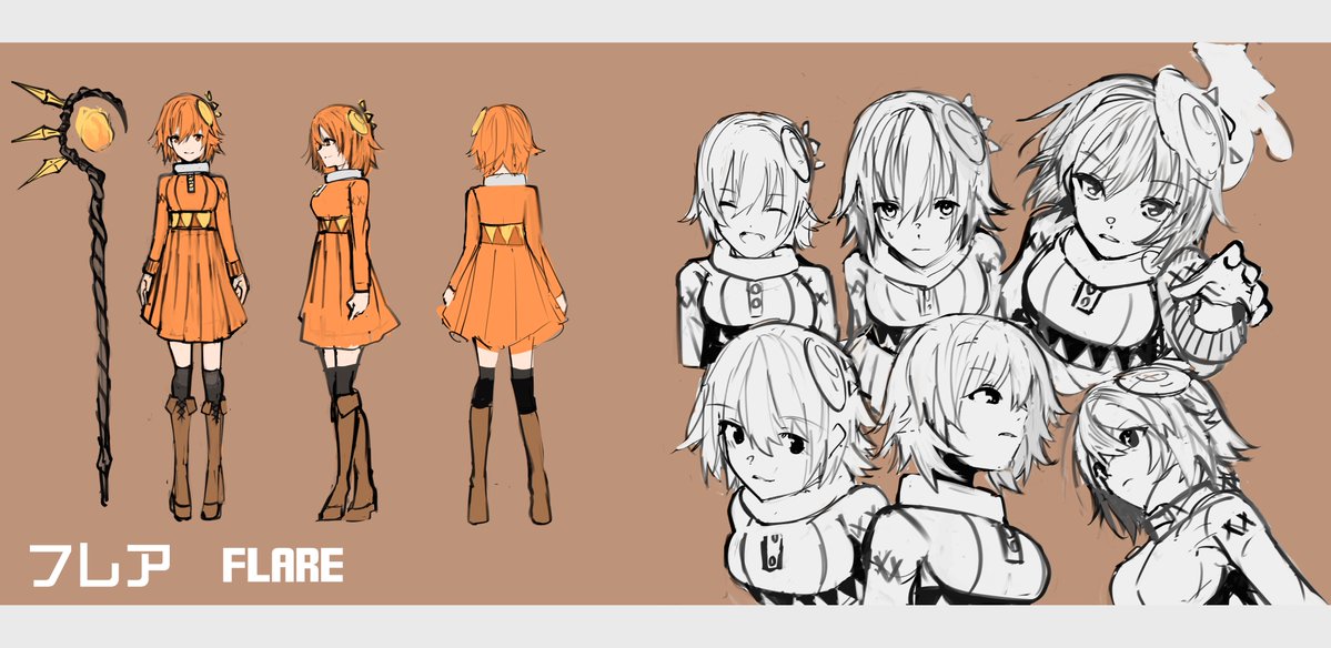 extarbo's tweet image. キャラクターデザイン等立ち絵の依頼も受け付けております!こういうの描きます tarbo skeb openさんはコミッションを募集しています! skeb.jp/@extarbo #Skeb #Commission via @skeb_jp