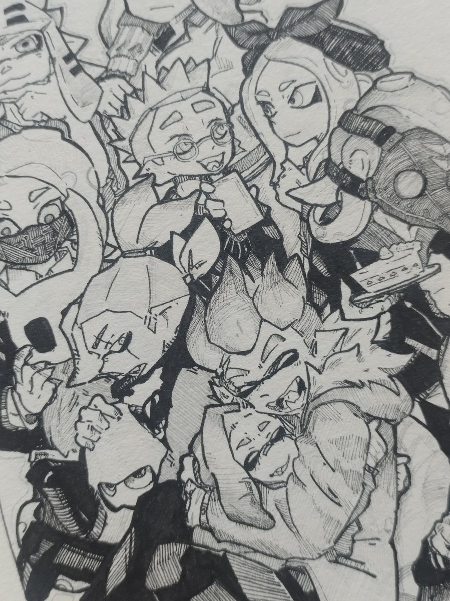 ekorrupted's tweet image. im eko. i draw squids. my squids are AK☣️ and Forest 🌲. their pairing name is forestfire/christmas tree. AK is not a guy.
warning: i discourage following this profile. i complain about my life and post whatever i want. if youre fine with that, then you can stay.