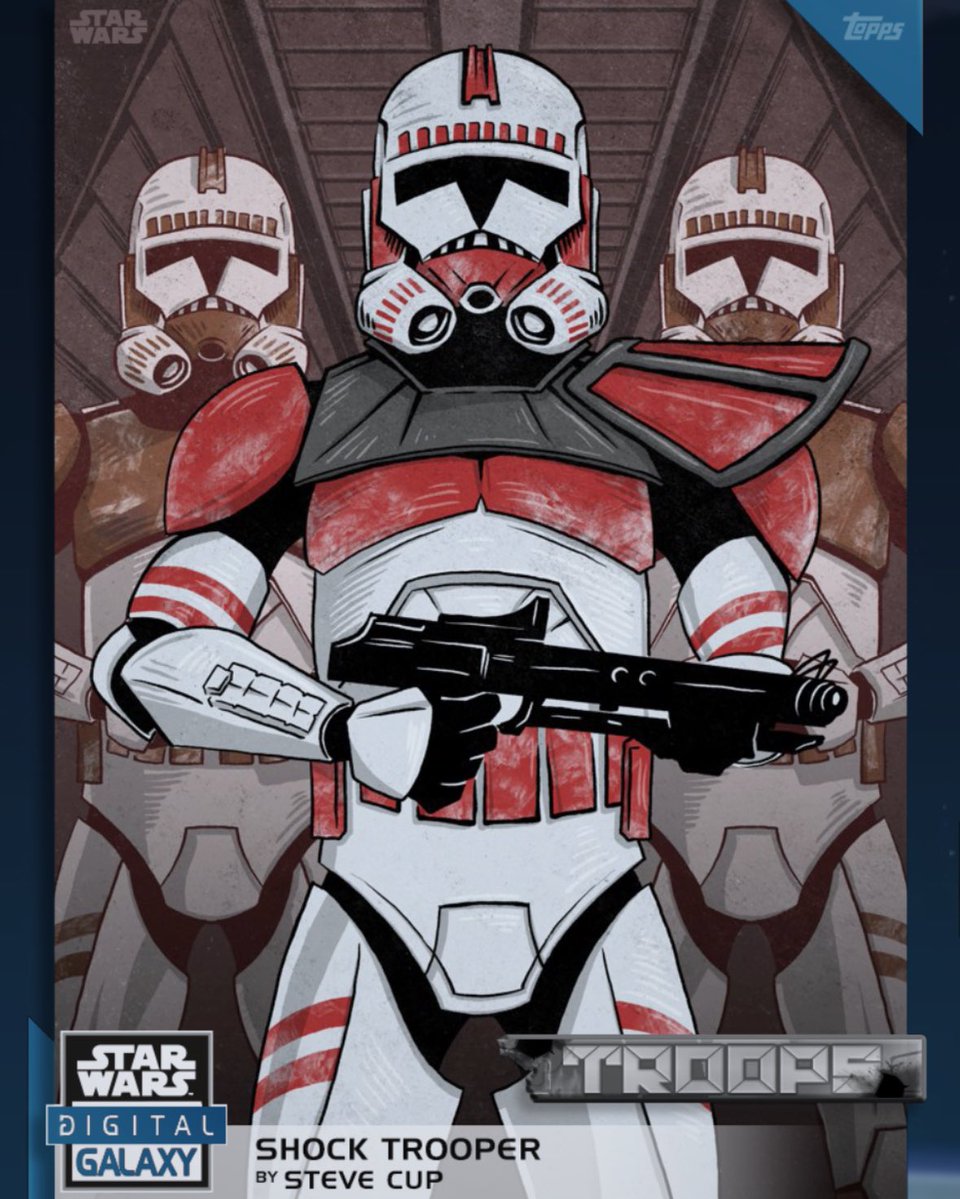 CorellianCat's tweet image. Always happy to see a another offical depiction Unidentified shock trooper quartermaster (kamino)
#clonetrooper #thebadbatch