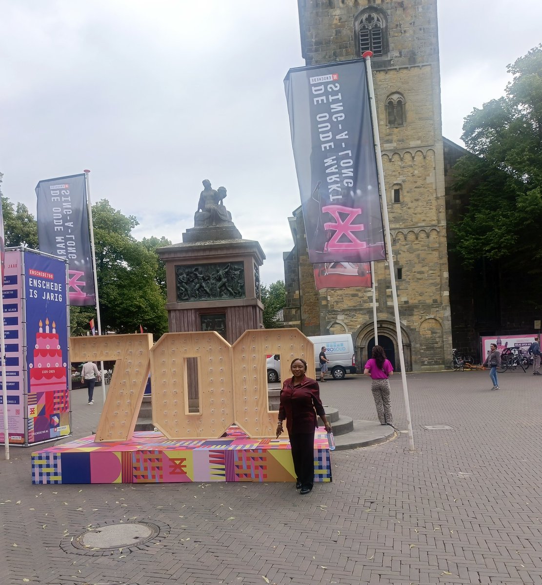 BewajiAdeyinka's tweet image. Enschede is 700 years 
#x #enschede #Europe #researcher #grace