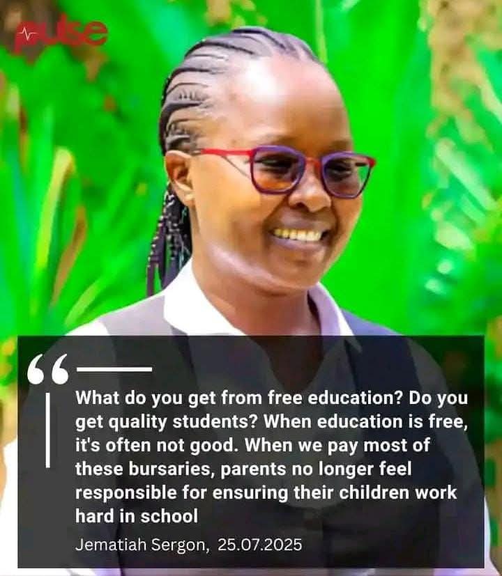 U D A - Official Fans Page. (@udapartyke) on Twitter photo Dear Baringo Women Rep, Hon. <a href="/JematiahSergon/">Florence Jematiah Sergon, MP</a>,
Free education is not a burden — it's a bridge. Majority of Kenyans come from poor backgrounds. They depend on bursaries and free learning to survive, thrive, and rise to become doctors, teachers, and leaders. Let’s not shame the Dear Baringo Women Rep, Hon. <a href="/JematiahSergon/">Florence Jematiah Sergon, MP</a>,
Free education is not a burden — it's a bridge. Majority of Kenyans come from poor backgrounds. They depend on bursaries and free learning to survive, thrive, and rise to become doctors, teachers, and leaders. Let’s not shame the
