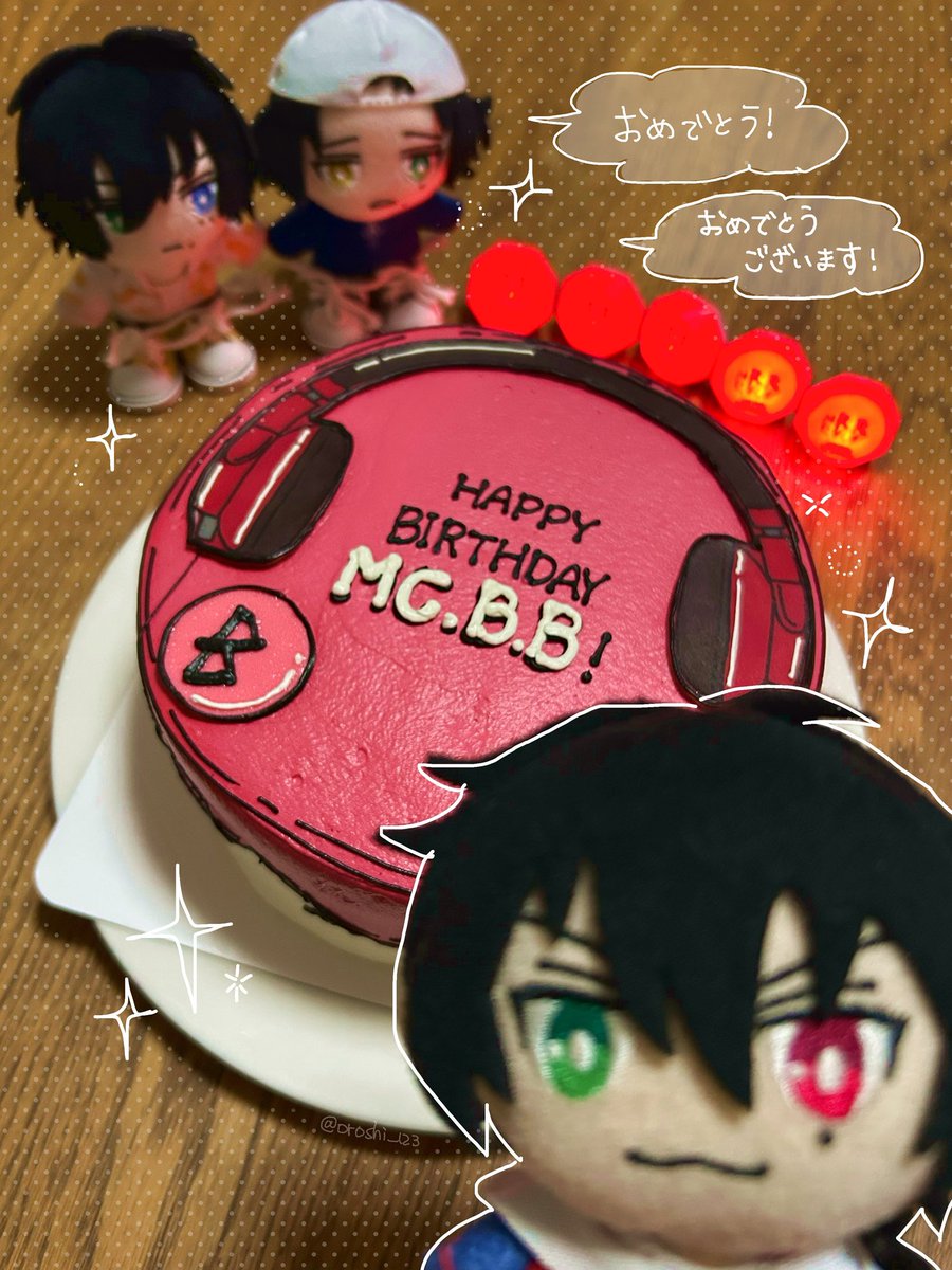 oroshi__123's tweet image. ☺︎🎂❤️