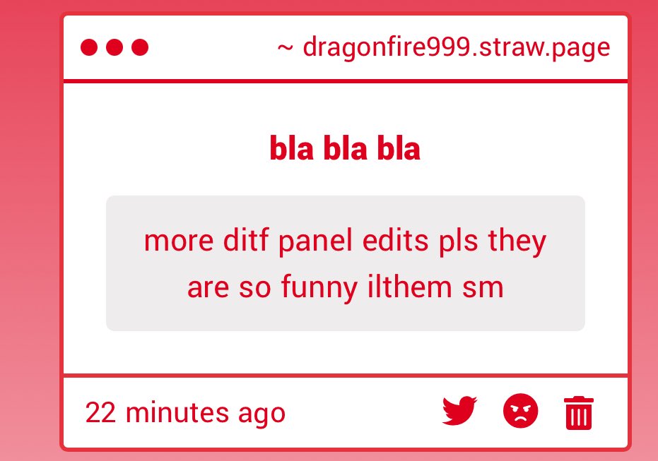 dragonfire0999's tweet image. when i get another spark of dumbassery i Absolutely Will 🫡🫡 i need to make a thread archive of them at some point now that u mention it