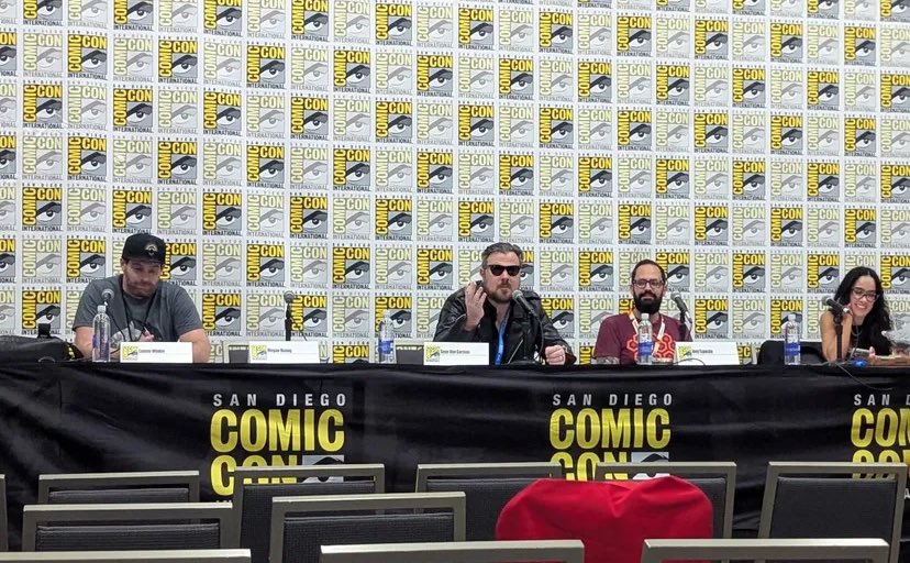 AJ at the <a href="/MagmaComix/">Magma Comix</a>’s panel last night at SDCC 2025.