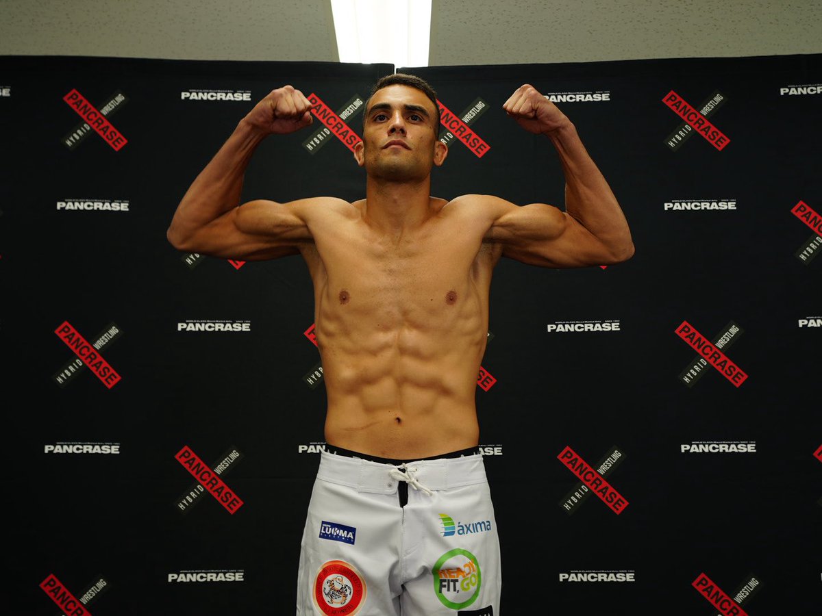 _PANCRASE_'s tweet image. ❌PANCRASE355❌
📣計量結果⚖️
第12試合 ライト級5分3R
🟥ラファエル・バルボーザ 70.0kg
🟦鈴木悠斗 70.75kg
#pancrase355
🗓️7月27日(日)
🏟️立川ステージガーデン
▶️U-NEXTでLIVE中継