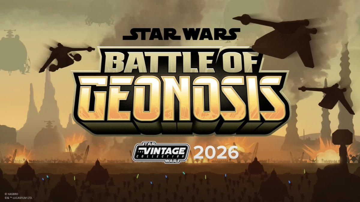 yak_face's tweet image. TVC 2026: Battle of Geonosis Campaign Launches >>> bit.ly/3U0819M #hasbro #starwars #vintagecollection #kenner #battleofgeonosis