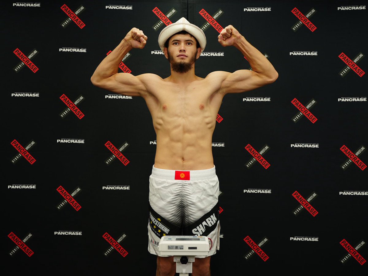 _PANCRASE_'s tweet image. ❌PANCRASE355❌
📣計量結果⚖️
第13試合 フェザー級5分3R
🟥ISAO 66.05kg
🟦カリベク・アルジクル ウルル 66.15kg
#pancrase355
🗓️7月27日(日)
🏟️立川ステージガーデン
▶️U-NEXTでLIVE中継