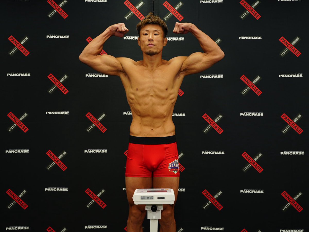 _PANCRASE_'s tweet image. ❌PANCRASE355❌
📣計量結果⚖️
第13試合 フェザー級5分3R
🟥ISAO 66.05kg
🟦カリベク・アルジクル ウルル 66.15kg
#pancrase355
🗓️7月27日(日)
🏟️立川ステージガーデン
▶️U-NEXTでLIVE中継