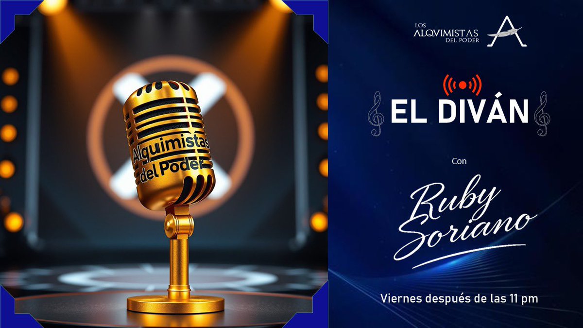 rubysoriano's tweet image. 🎙️En 15 minutos iniciamos con #ElDiván 👇