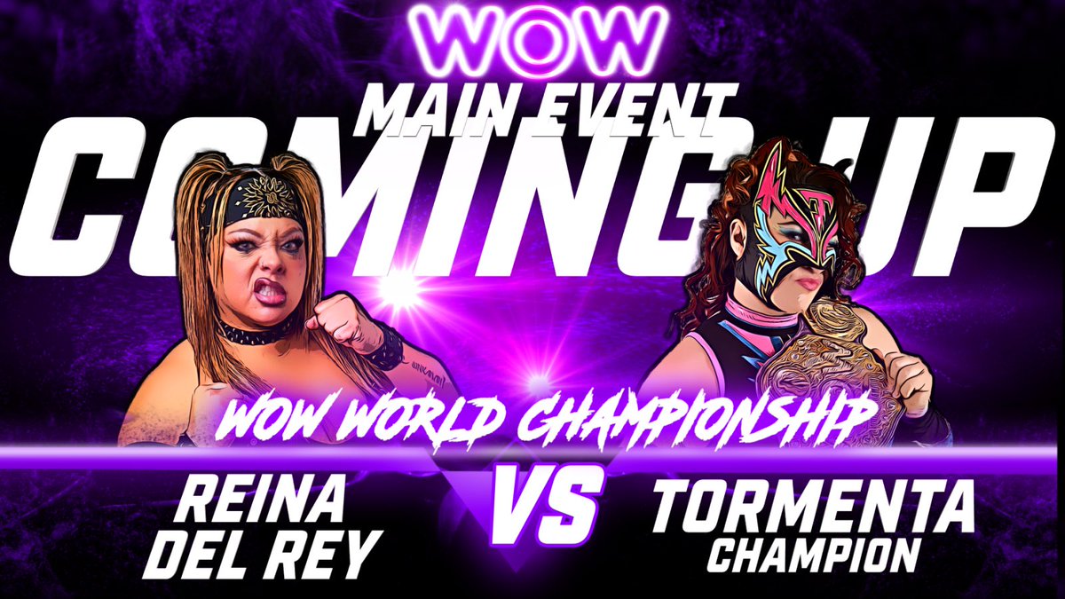 wowsuperheroes's tweet image. 🔥TOMORROW on WOW: Gold Standard🔥
Vicious Veronica VaRoom vs. Chainsaw w/ Daisy Lane
Veronica’s not backing down from anyone. She’s stepping up to face Chainsaw, one of the most dangerous in the game. Let’s see if she knows what she’s getting into.
Animal Instinct vs. Miami’s…