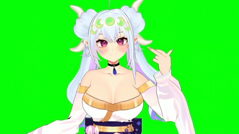 rumihimeVT's tweet image. i found out today most people get 3d models to flip people off but I never do that. So here have this of me flipping you off.