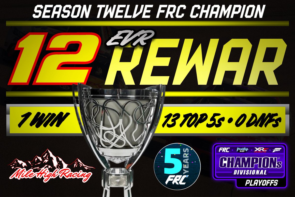 It's been a long time coming. My 1st Nascar Championship on Forza.
<a href="/frc_network/">Frxsty’s Racing Community & eSports</a>