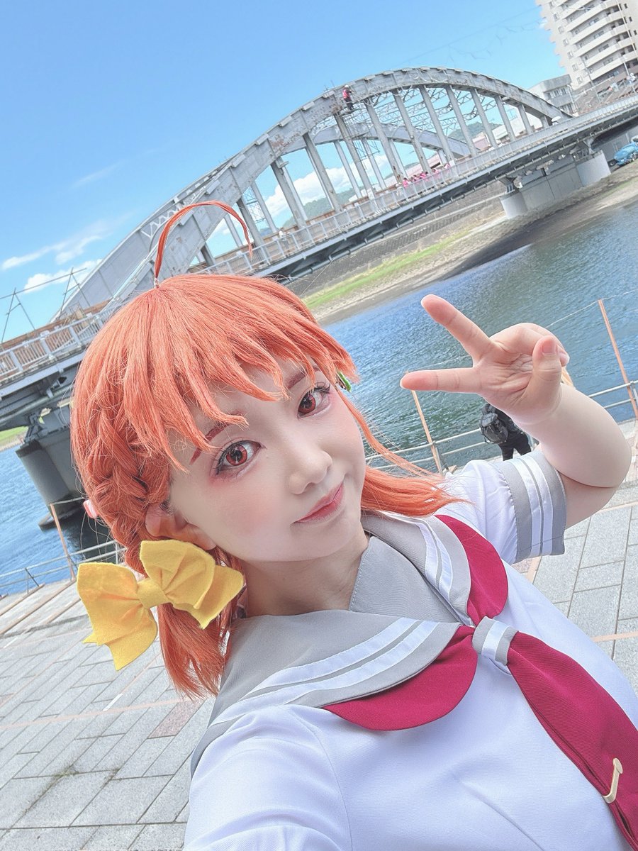 dennn_cos's tweet image. パレード参加するよ〜🍊

#沼津夏まつりでコスプレ
#コスナビ
#沼津でJOYCOS