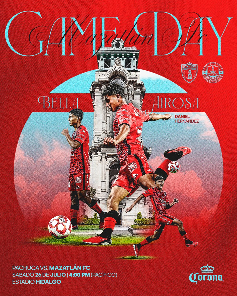 MazatlanFC's tweet image. Se activa el Modo MFC desde que empieza el día ⚓️
A dejar todo en la cancha, con personalidad, con identidad, con entrega y sacrificio.
¡HOY JUEGA EL MAZATLÁN FC!