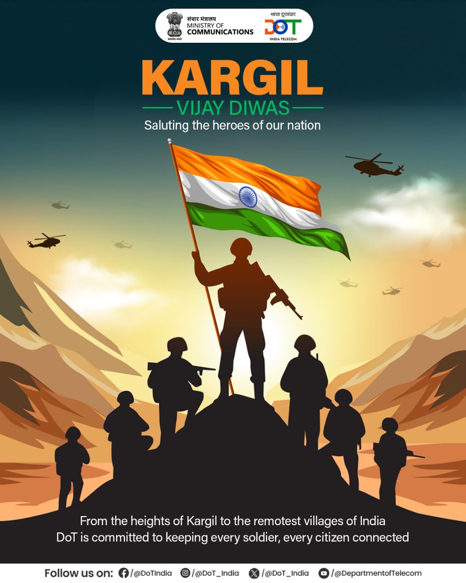 KishoreVaid's tweet image. Heartfelt tributes to our Bravehearts from the Defense Services who fought the Kargil War.
Kargil War was imposed on India due to the treachery of Miyan Musharaf.
No international conventions were followed by Pakistan.
Capt. Saurah Kalia & his team were tortured & butchered by…