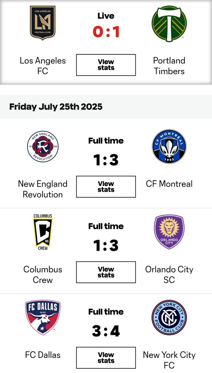 MLSFantasyHebdo's tweet image. Beaucoup de résultats surprenant ce soir, ce qui mélange les cartes dans le fantasy.

Bouanga qui ne fait que 3 points? La majorité des poolers l&apos;avaient comme capitaine en l&apos;absence de Messi.

4 des 5 équipes ont perdu à domicile.

Plusieurs avaient misé sur New England aussi.
