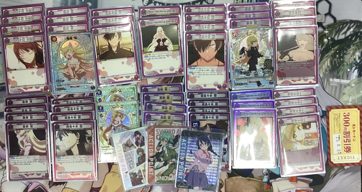 ユニオンアリーナ プロモ 〈物語〉シリーズ 160枚セット PR 優勝 🍩🦖#ユニオンアリーナ 大会結果🦖🍩 本日開催 #ユニアリ 【#カードン