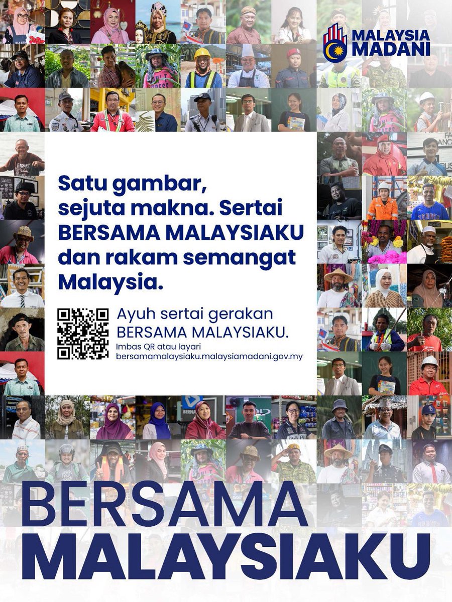 𝐊𝐈𝐓𝐀 𝐔𝐒𝐀𝐇𝐀 𝐊𝐄𝐑𝐀𝐍𝐀 𝐀𝐍𝐃𝐀.

Setiap wajah, setiap suara — andalah nadi sebenar negara.

Bersama rakyat, kita membina sistem kesihatan yang inklusif, berpaksikan semangat MADANI yang menyatupadukan.

Kita bangga menjadi sebahagian daripada perjalanan Malaysia yang