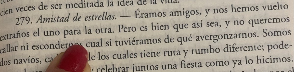 myriromance's tweet image. “Éramos amigos, y nos hemos vuelto extraños el uno para la otra. Pero es bien que así sea…”
- Nietzsche