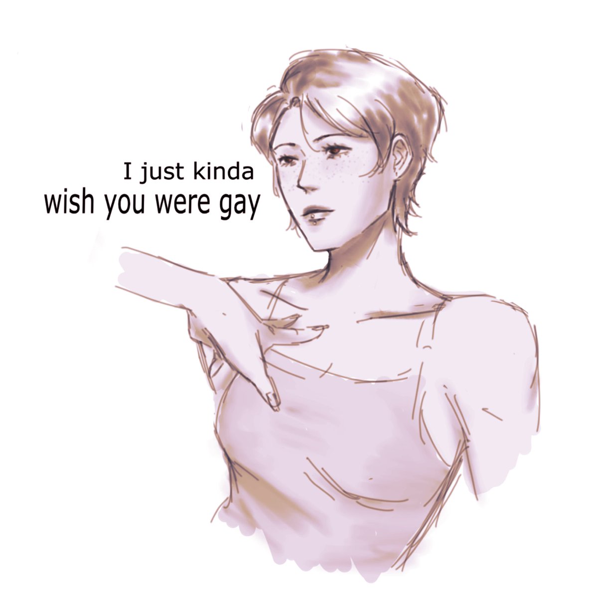 they are both gay #oc