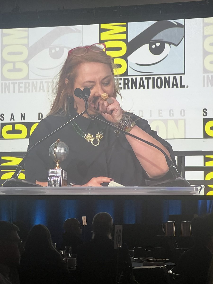 A much deserved Eisner award tonight for the <a href="/comicsbeat/">The Beat</a>. Kudos to <a href="/Comixace/">Heidi MacDonald</a> and the whole team.