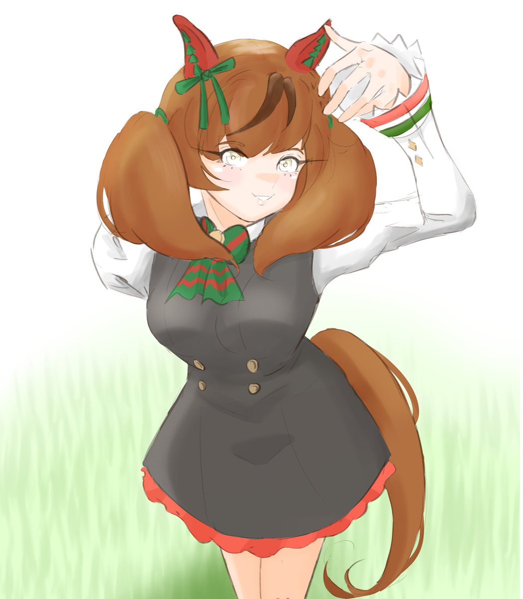 minibingi's tweet image. Nice nature #umamusumeprettyderby #umamusume #nicenature