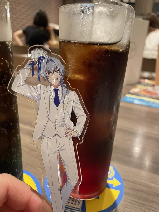 コラボドリンクきた!!!!!!!!