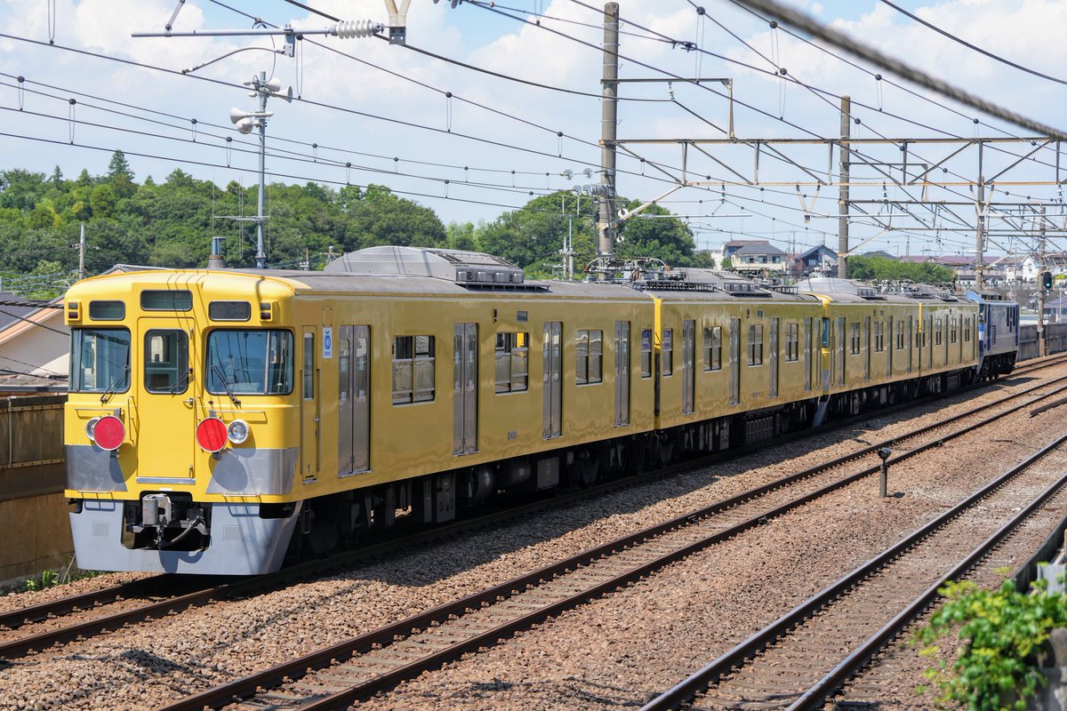 trainphoto2025's tweet image. 2025年7月26日
西武旧2000系2417F・2419F 近江鉄道譲渡甲種輸送
- 秋津編 -
土曜日かつ夏休みでどこも大盛況。
撮影した場所では皆さん協力しながら撮影することができました。
その場におられた方々、酷暑の中お疲れ様でした。
たぶん、後編に続くw