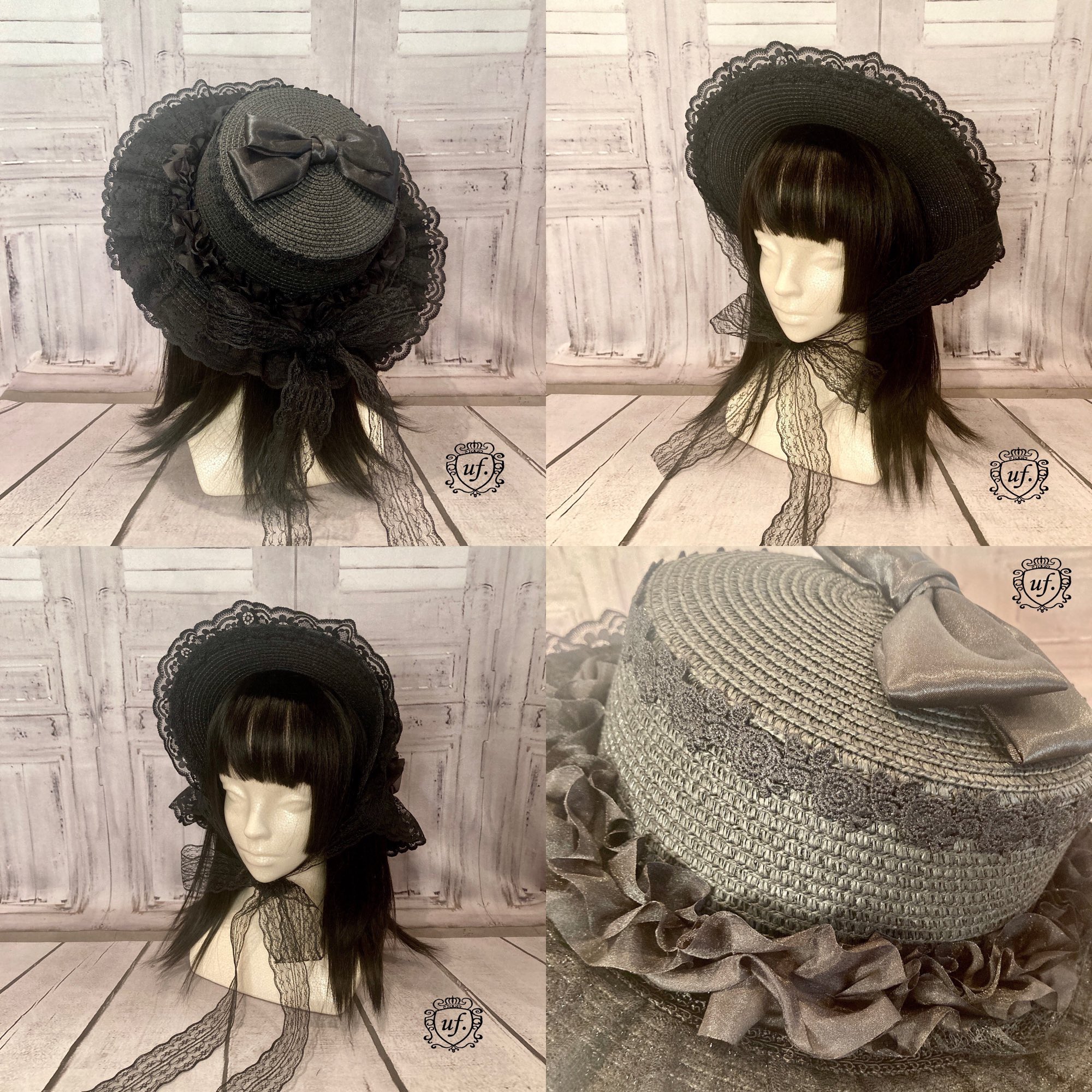 【新品未使用】ATELIER PIERRO アトリエピエロ ヘッドドレス 帽子 ATELIER PIERROT】アトリエピエロ ヘッドドレス - メルカリ