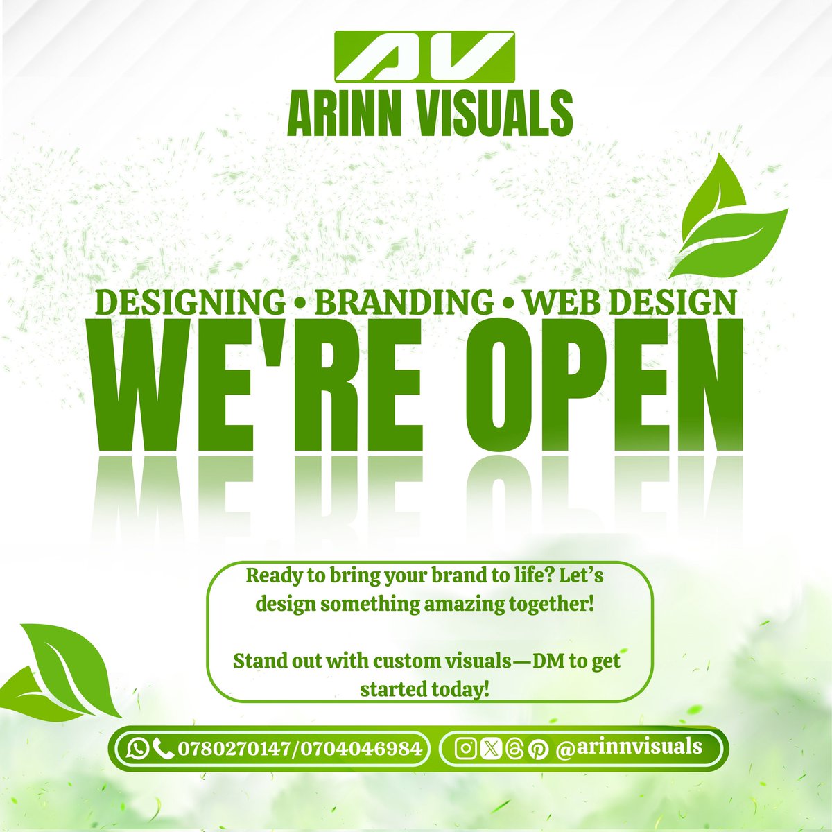 arinnvisuals's tweet image. Good morning friends and family 🙃 
Yes, we&apos;re open 🙏🤝