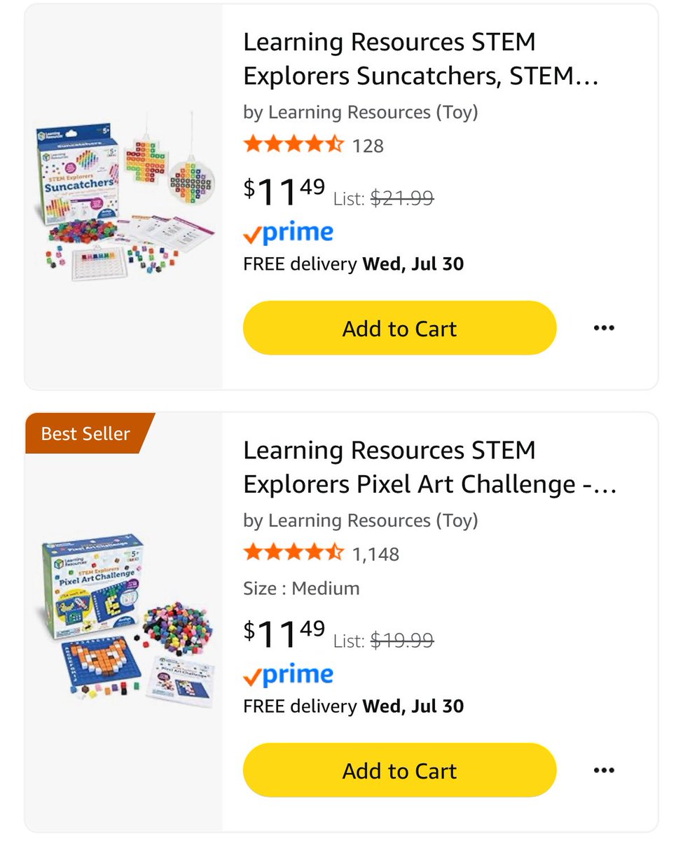 mikeyj_2012's tweet image. These aren’t just wishlist items — they’re essential learning tools.
STEM kits spark creativity & problem-solving
Phonics tools build confident readers
Every item helps my wife’s Kindergartners grow through play, structure, and joy. amazon.com/hz/wishlist/ls… #clearthelist