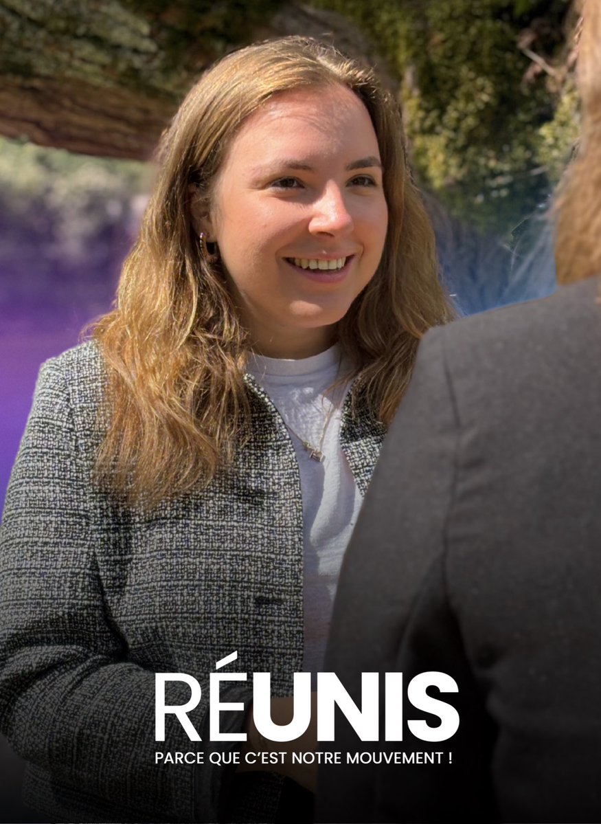 💜💙 Il y a des projets qui ns ressemblent et qui ns rassemblent.
#Réunis,c’est + qu’ 1mouvement:C notre Maison.
Je vote <a href="/PelvenNolwenn/">Nolwenn Pelven</a> à la présidence des JEM.
Elle rassemble,forme,élève les voix oubliées.
Je fais amplement confiance à <a href="/PelvenNolwenn/">Nolwenn Pelven</a> et son équipe #réunis💜💙