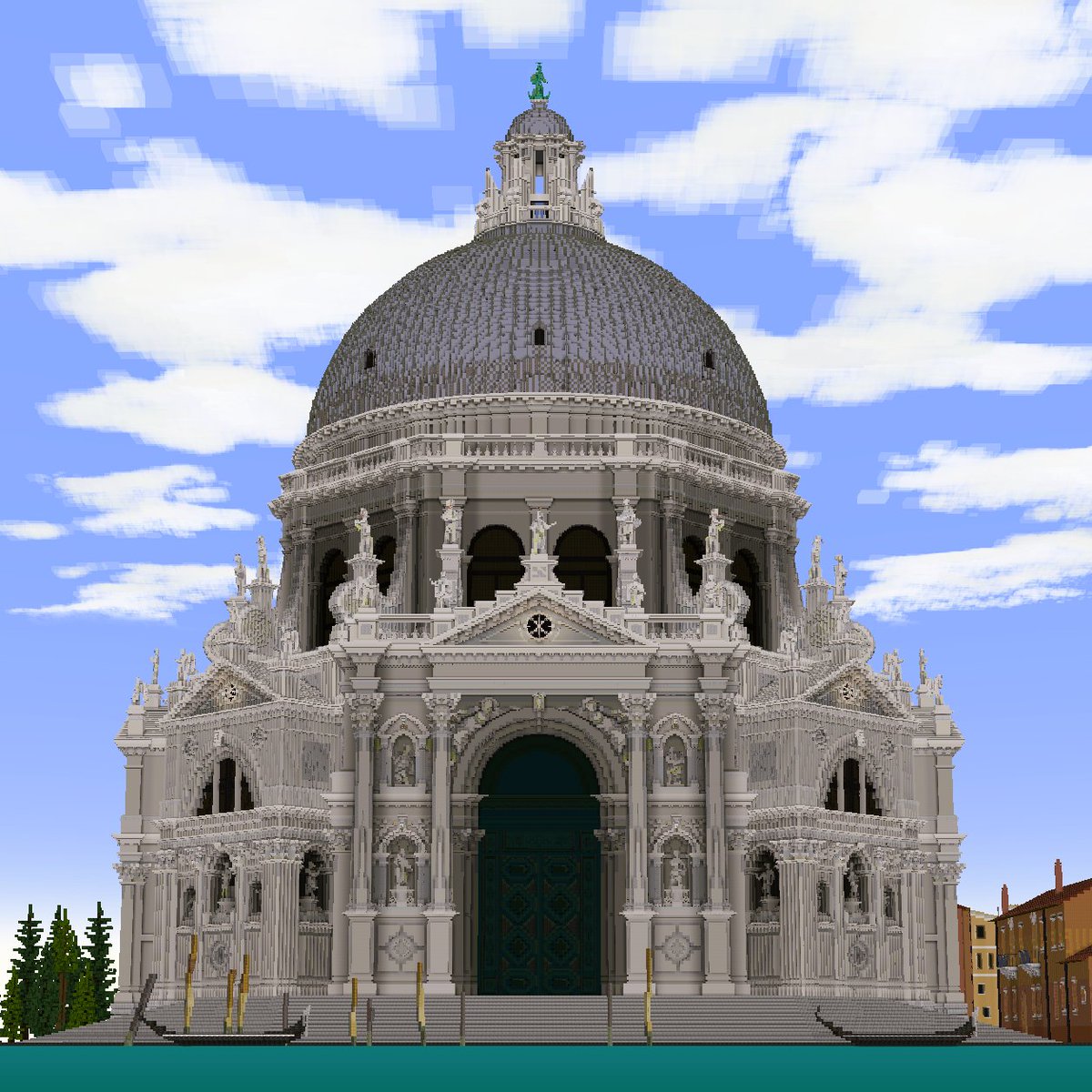 Santa Maria della Salute, Venice

#Minecraft #Minecraftbuilds #minecraft建築コミュ #我的世界建筑