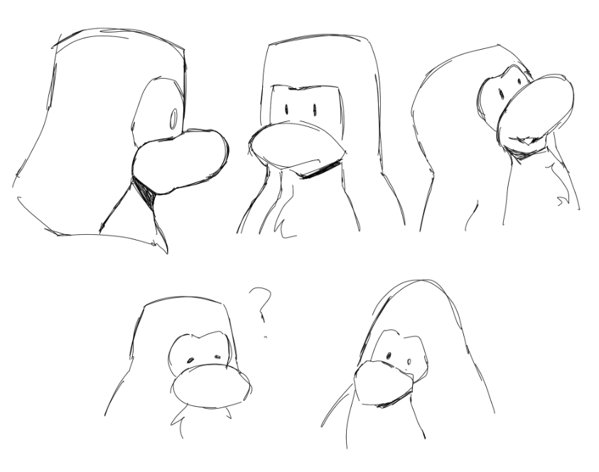 AVirtuous_Saint's tweet image. penwin heads
