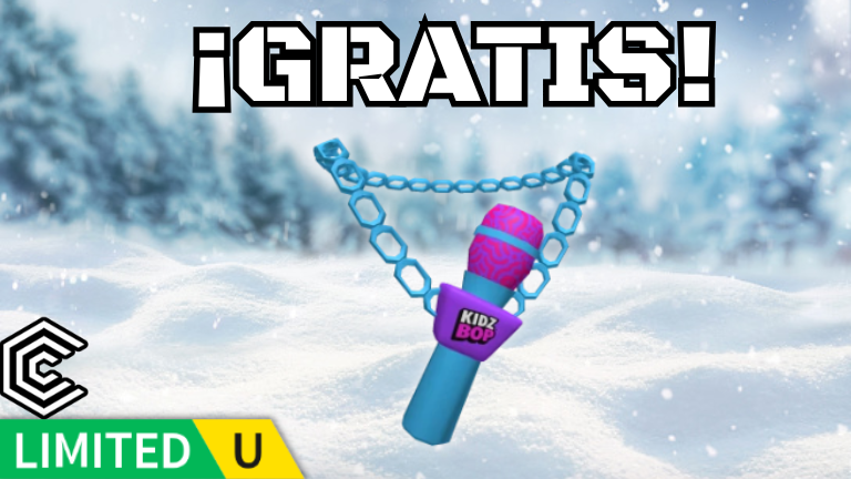 🔹Reciente Limited UGC 🆓

📜Objetivo: Debes comprarlo por 350 notas musicales.

📌Nota: Puedes conseguir notas musicales realizando las misiones del evento "KIDZ BOP", o en su pista de carrera.

🖨️Stock: 7,500
➡️:roblox.com/catalog/936698…
➡️:roblox.com/games/15549603…

#RobloxFreeUGC