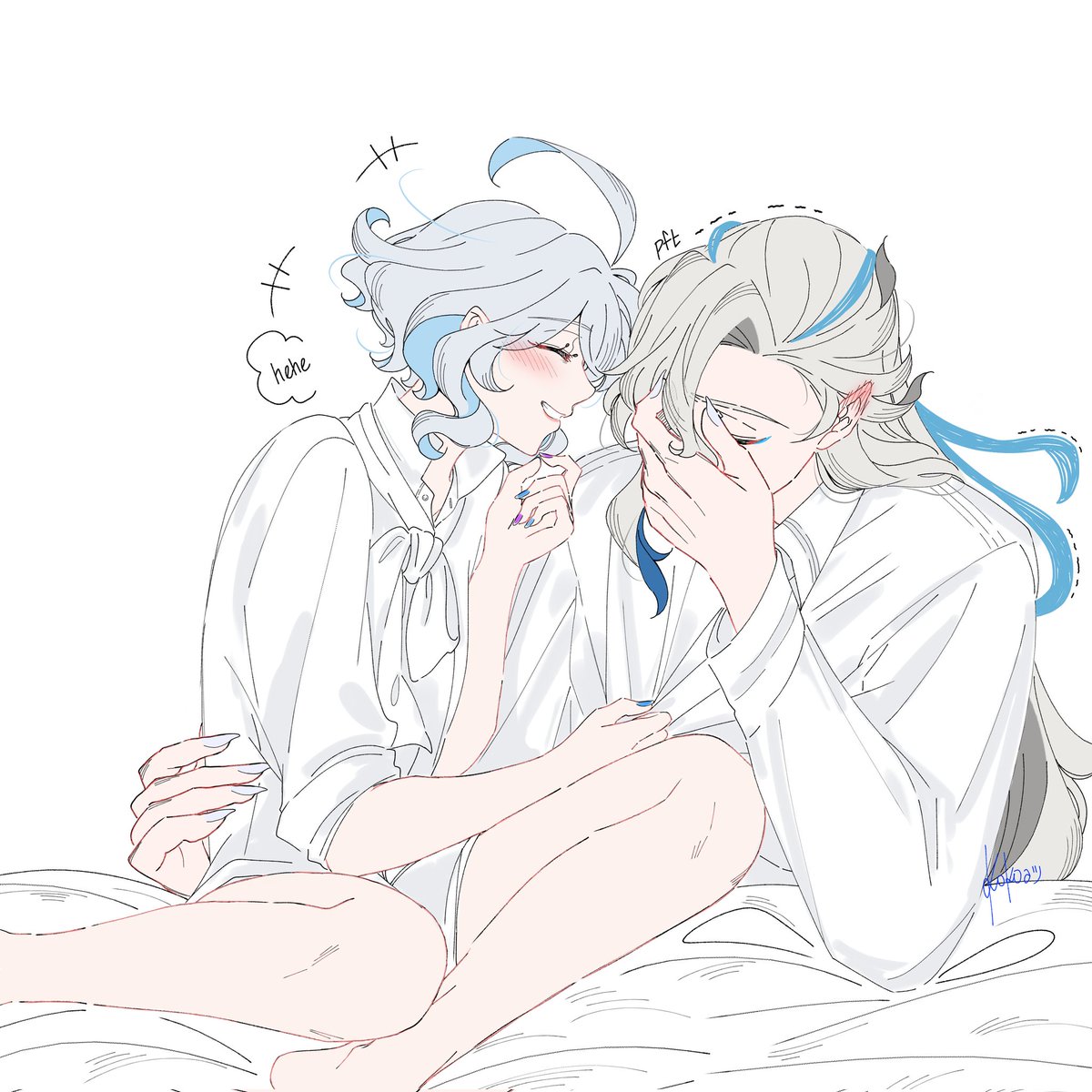 KokoaDestroyer's tweet image. #NeuviFuri
nufu...ily so dearly 🥺